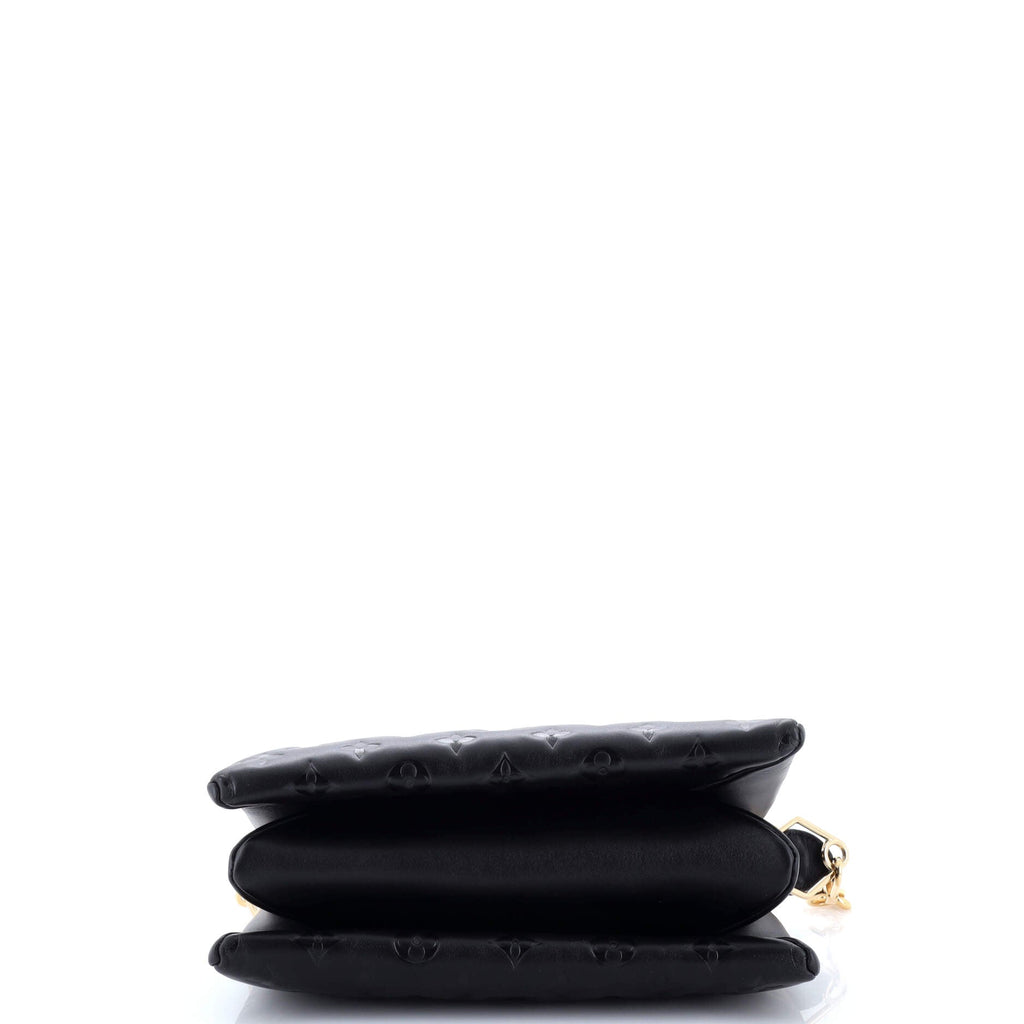 Coussin Bag Monogram Embossed Lambskin PM