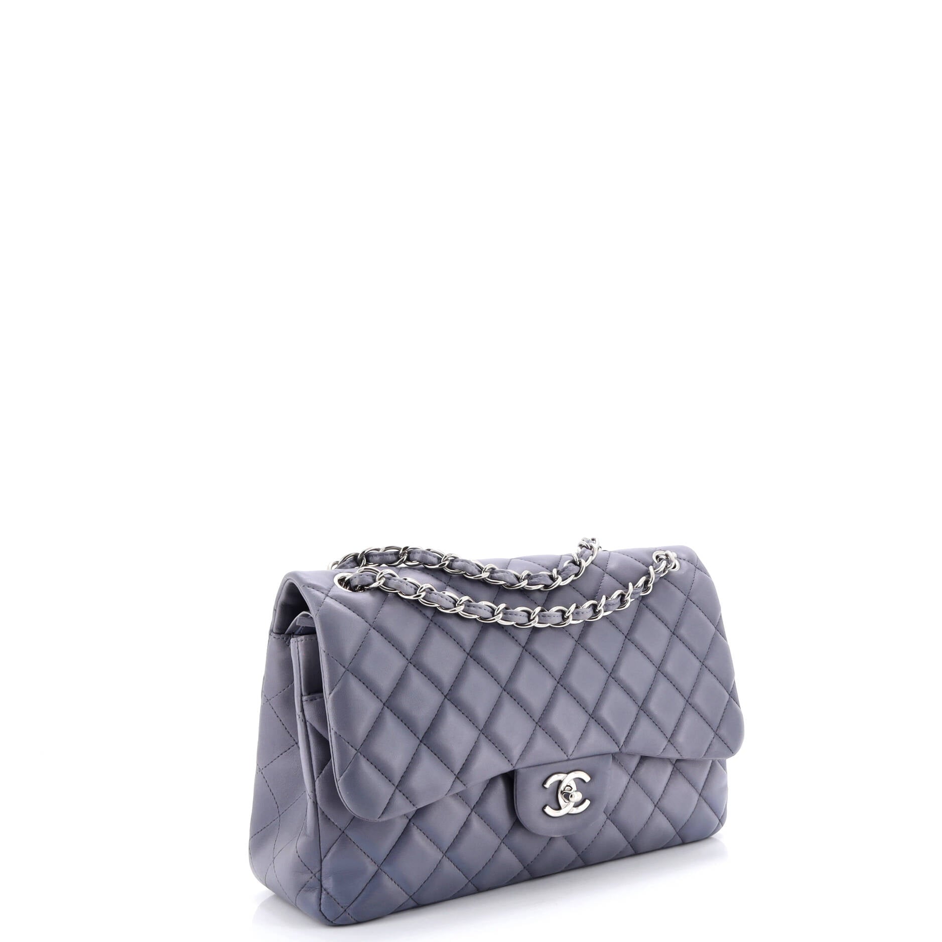 Classic Double Flap Bag Quilted Lambskin Jumbo