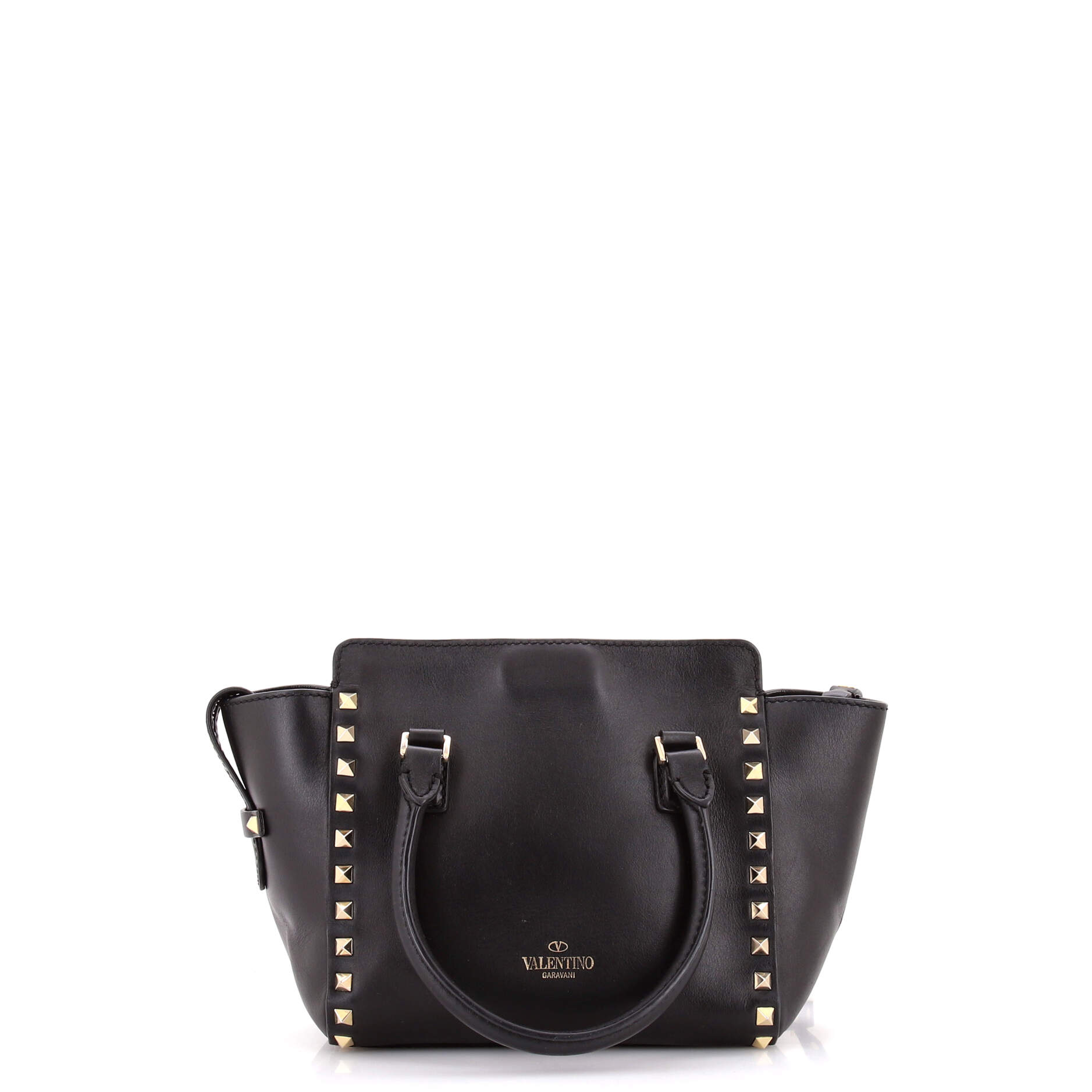 Rockstud Tote Rigid Leather Mini