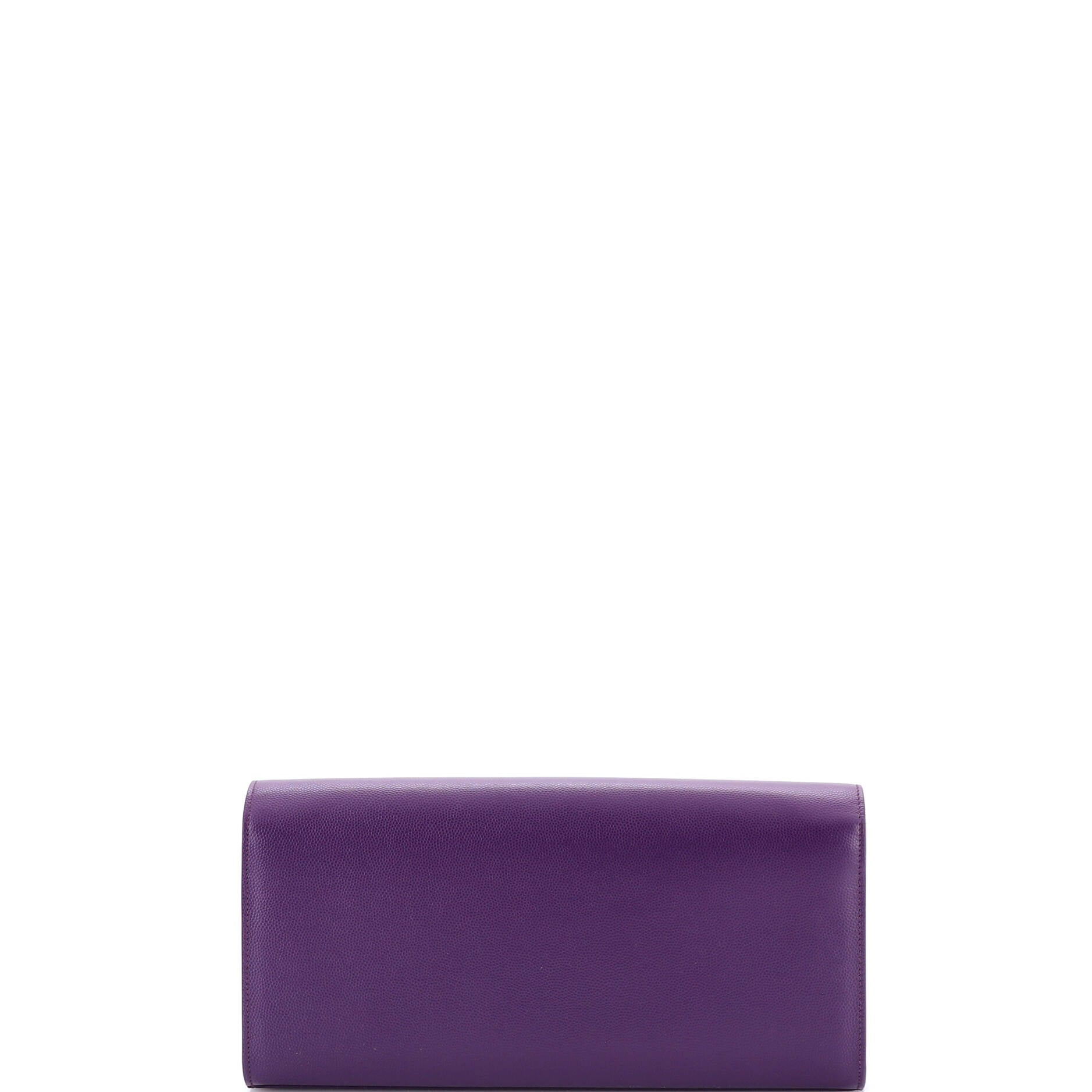 Classic Monogram Clutch Leather Long