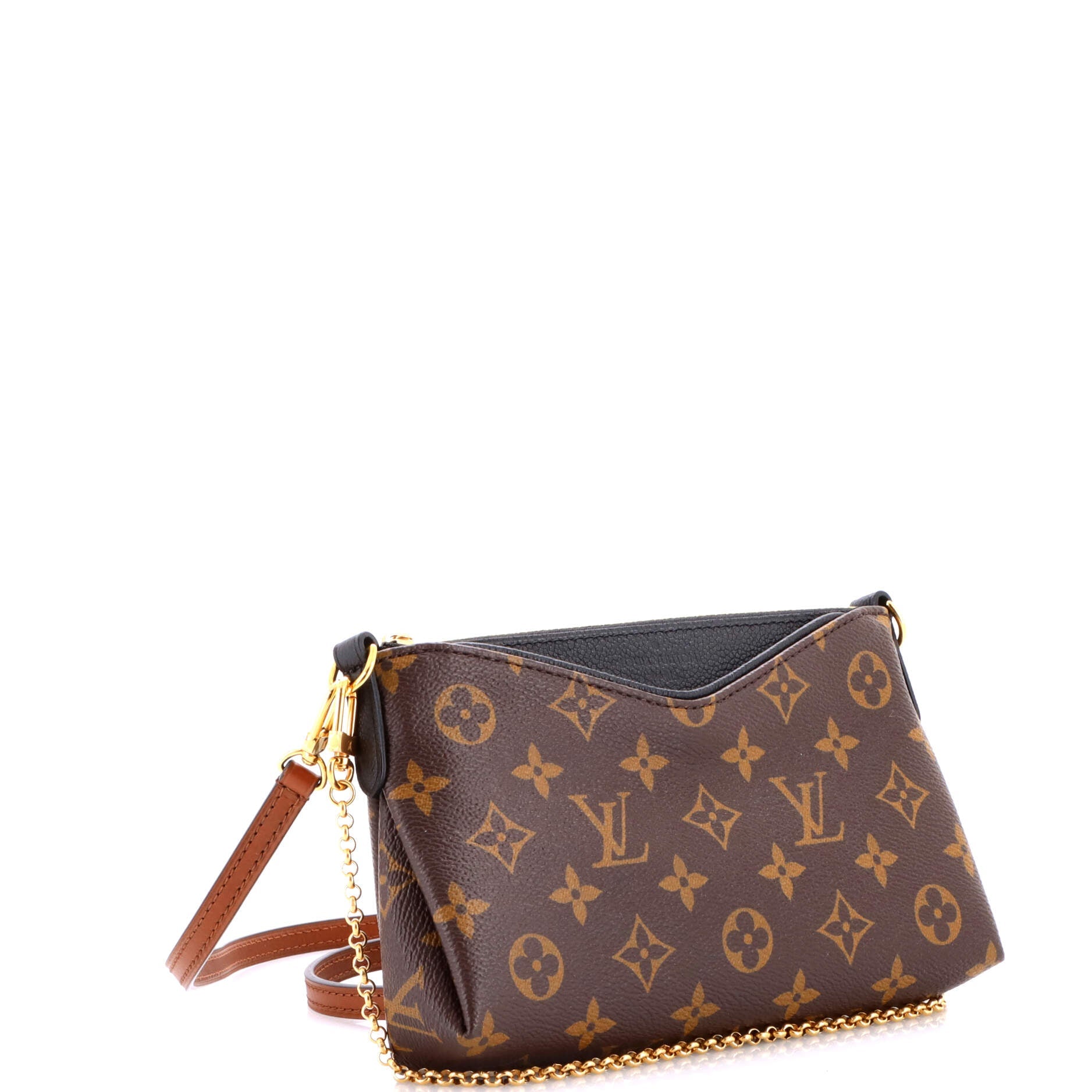 Pallas Clutch Monogram Canvas with Leather
