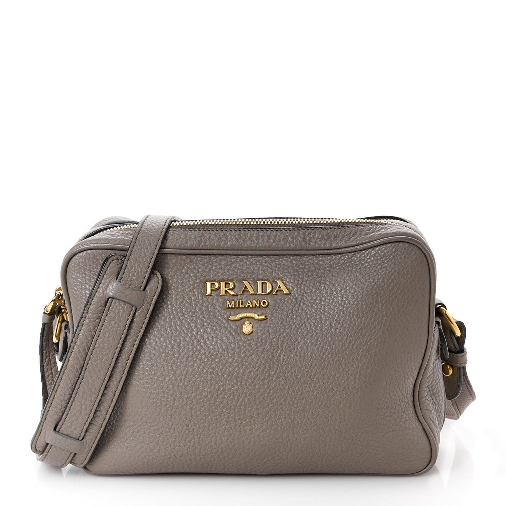 Vitello Phenix Camera Bag Argilla
