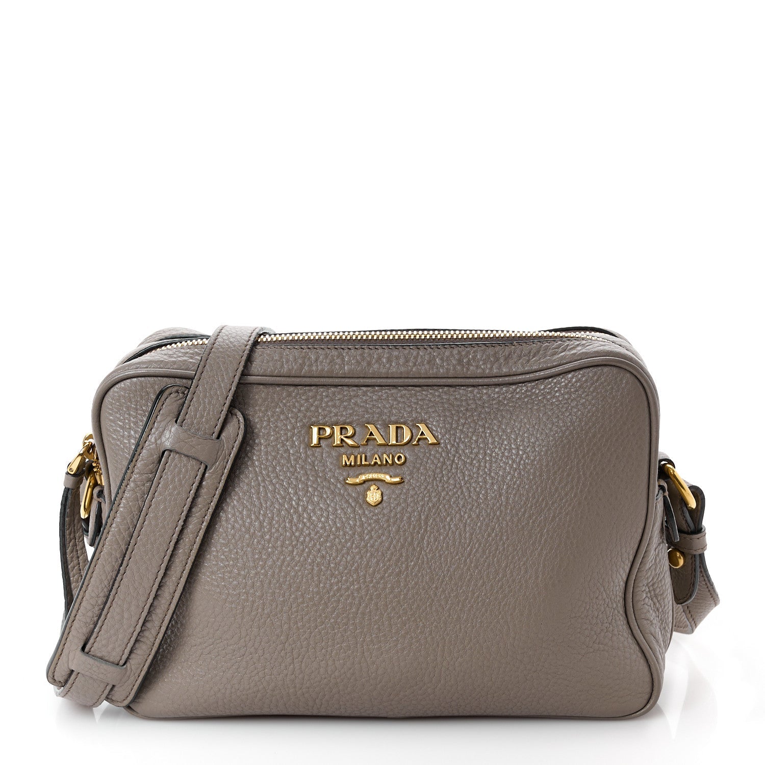 Vitello Phenix Camera Bag Argilla