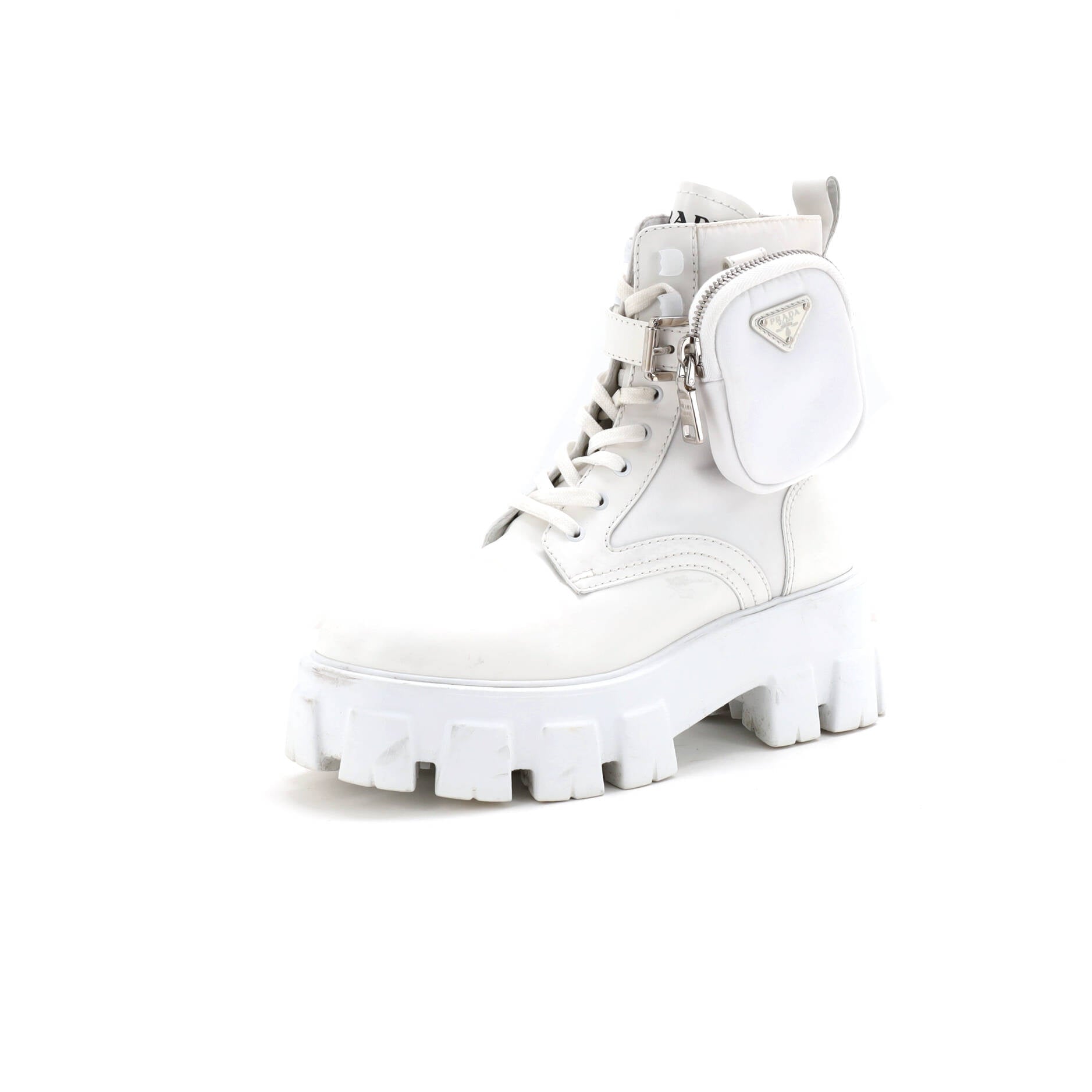 Monolith Combat Boots Leather and Nylon