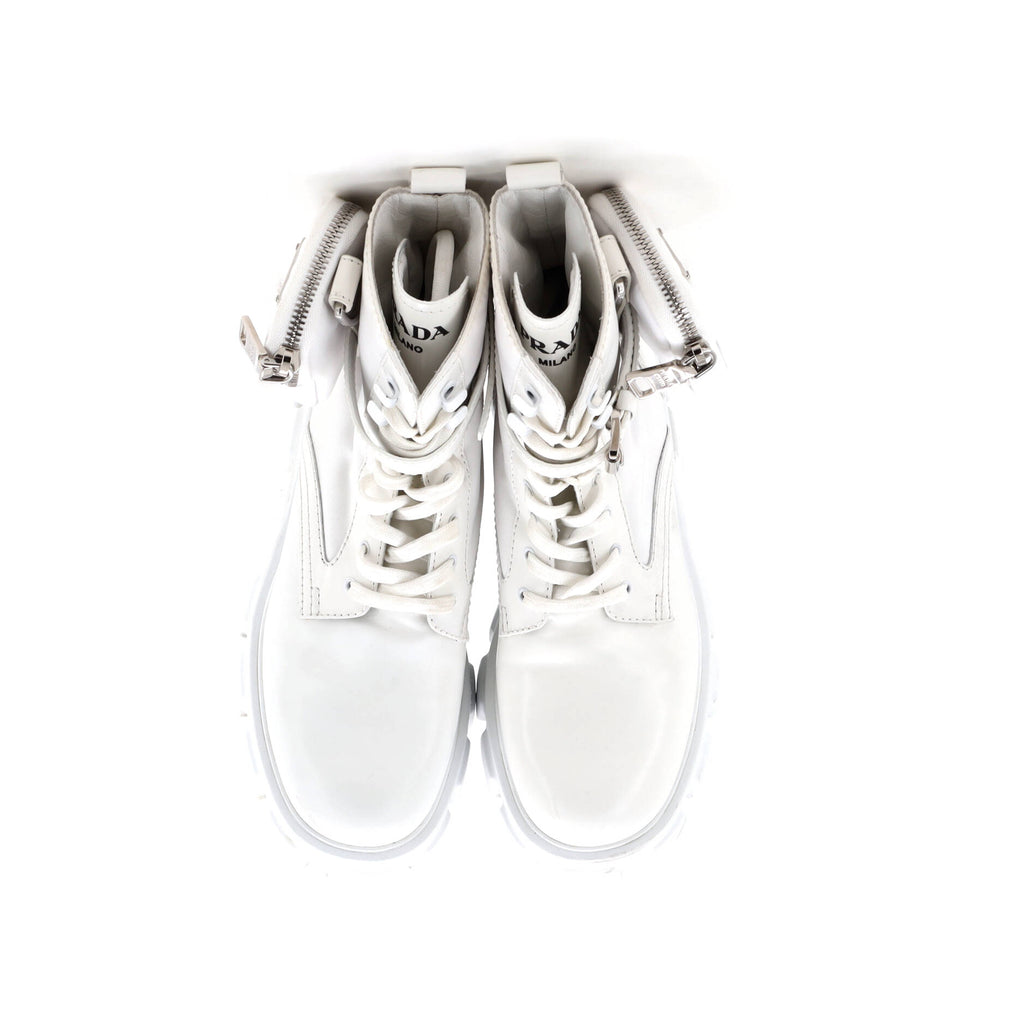 Monolith Combat Boots Leather and Nylon