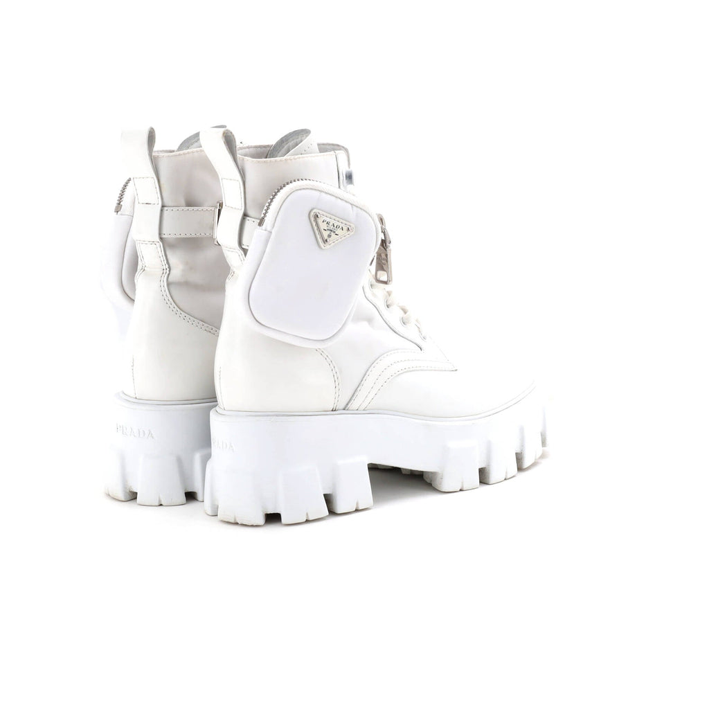 Monolith Combat Boots Leather and Nylon