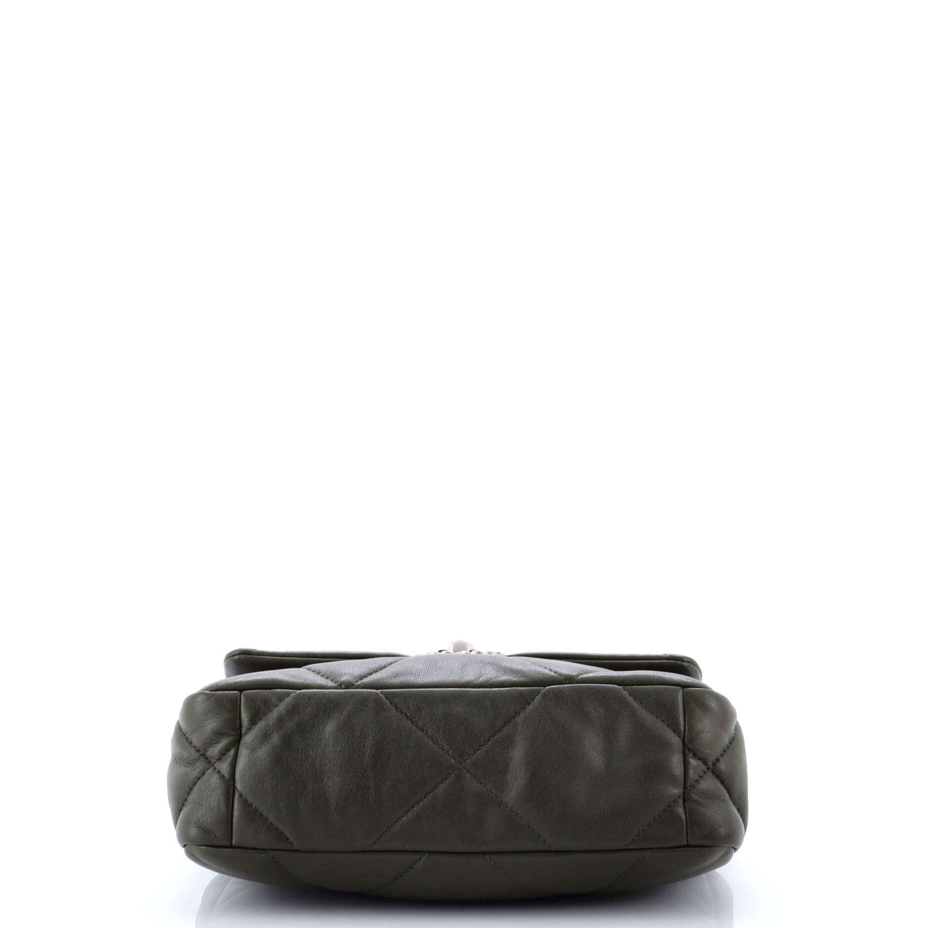 19 Flap Bag Quilted Leather Medium