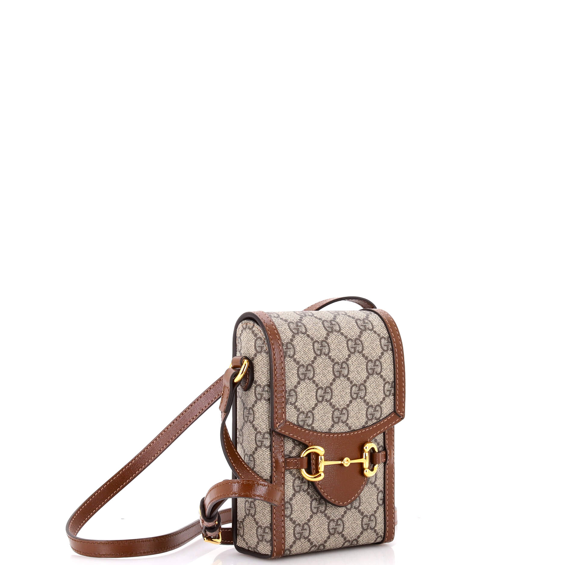 Horsebit 1955 Crossbody Bag GG Coated Canvas with Leather Mini