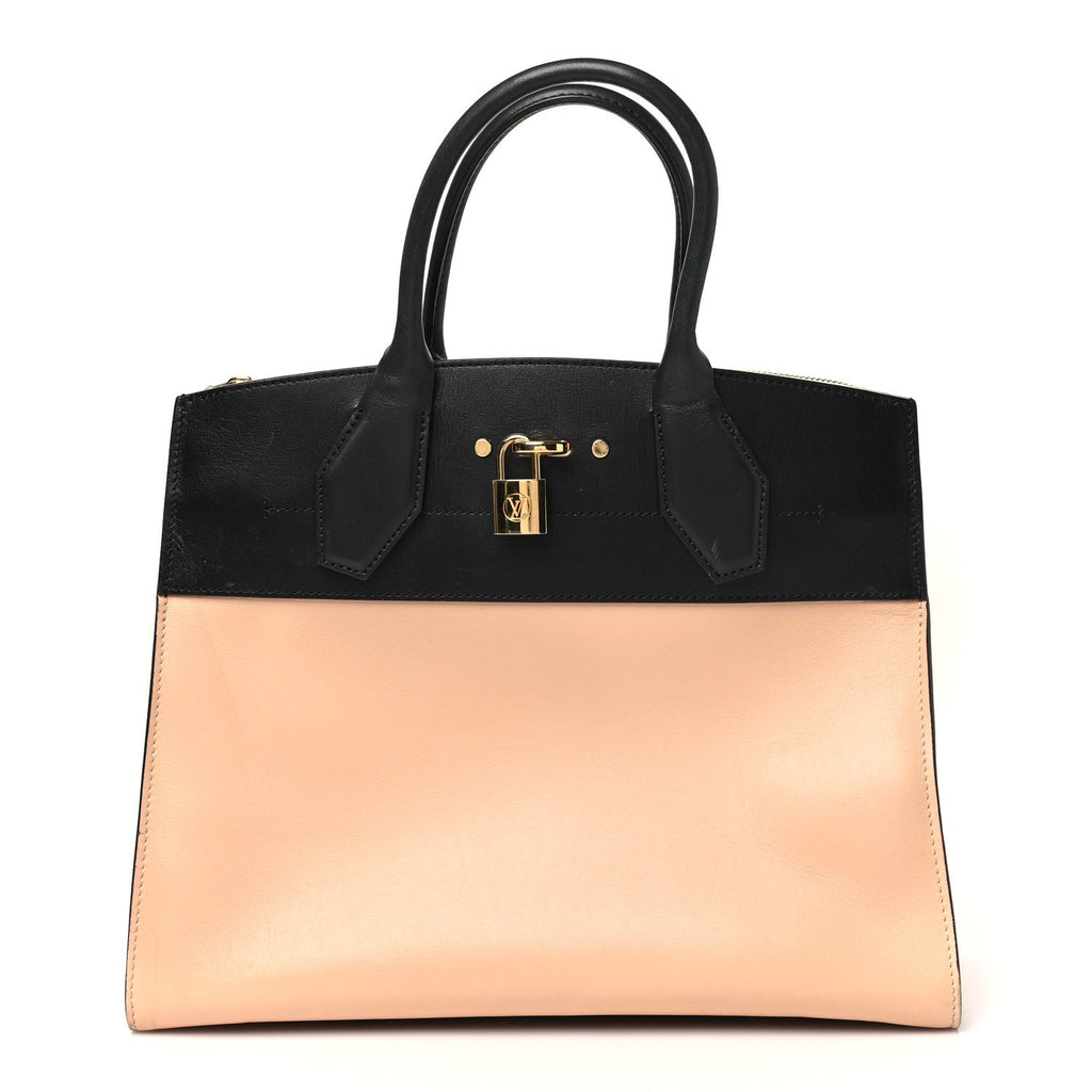 Calfskin City Steamer MM Vanilla Black