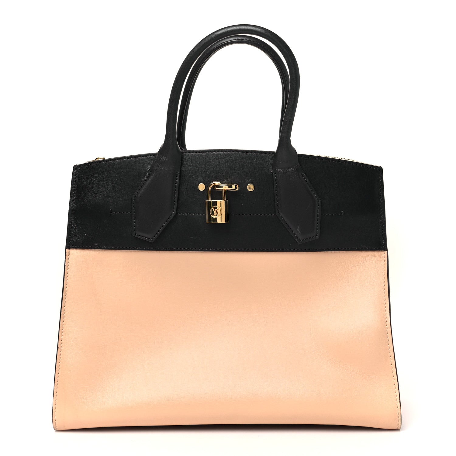 Calfskin City Steamer MM Vanilla Black