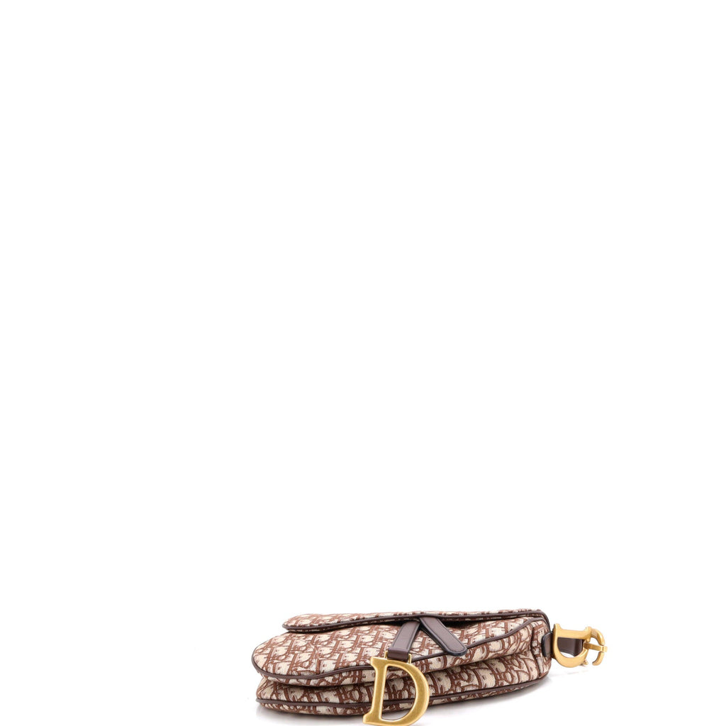 Saddle Handbag Oblique Canvas Medium