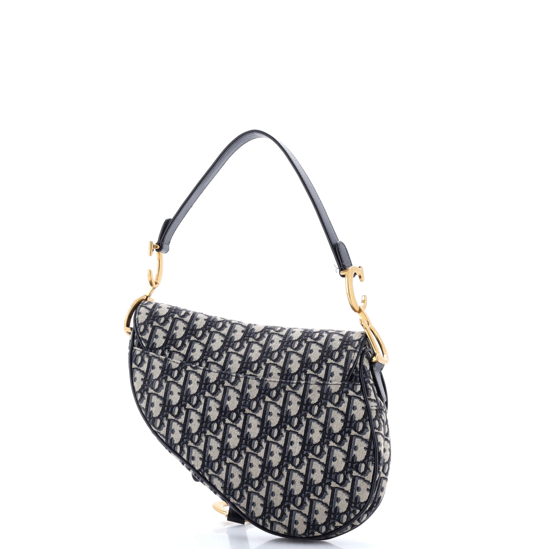 Saddle Handbag Oblique Canvas Medium