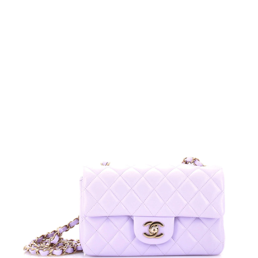 Classic Single Flap Bag Quilted Lambskin Mini