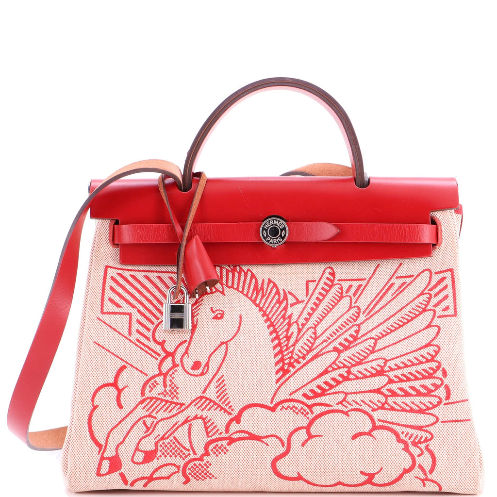 Herbag Zip Pegase Pop Toile and Leather 31