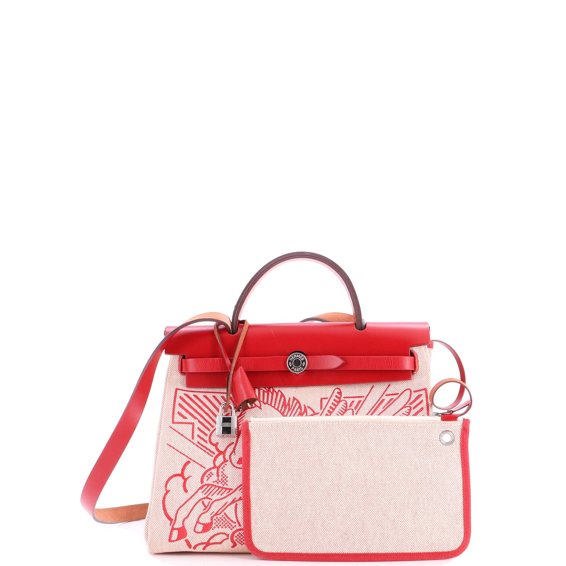 Herbag Zip Pegase Pop Toile and Leather 31