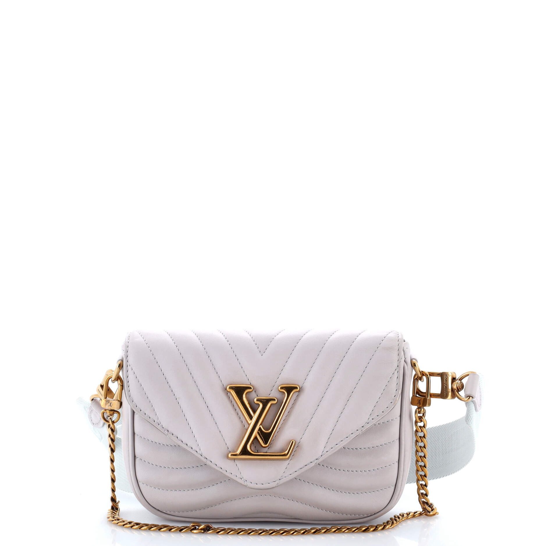 New Wave Multi Pochette Quilted Leather