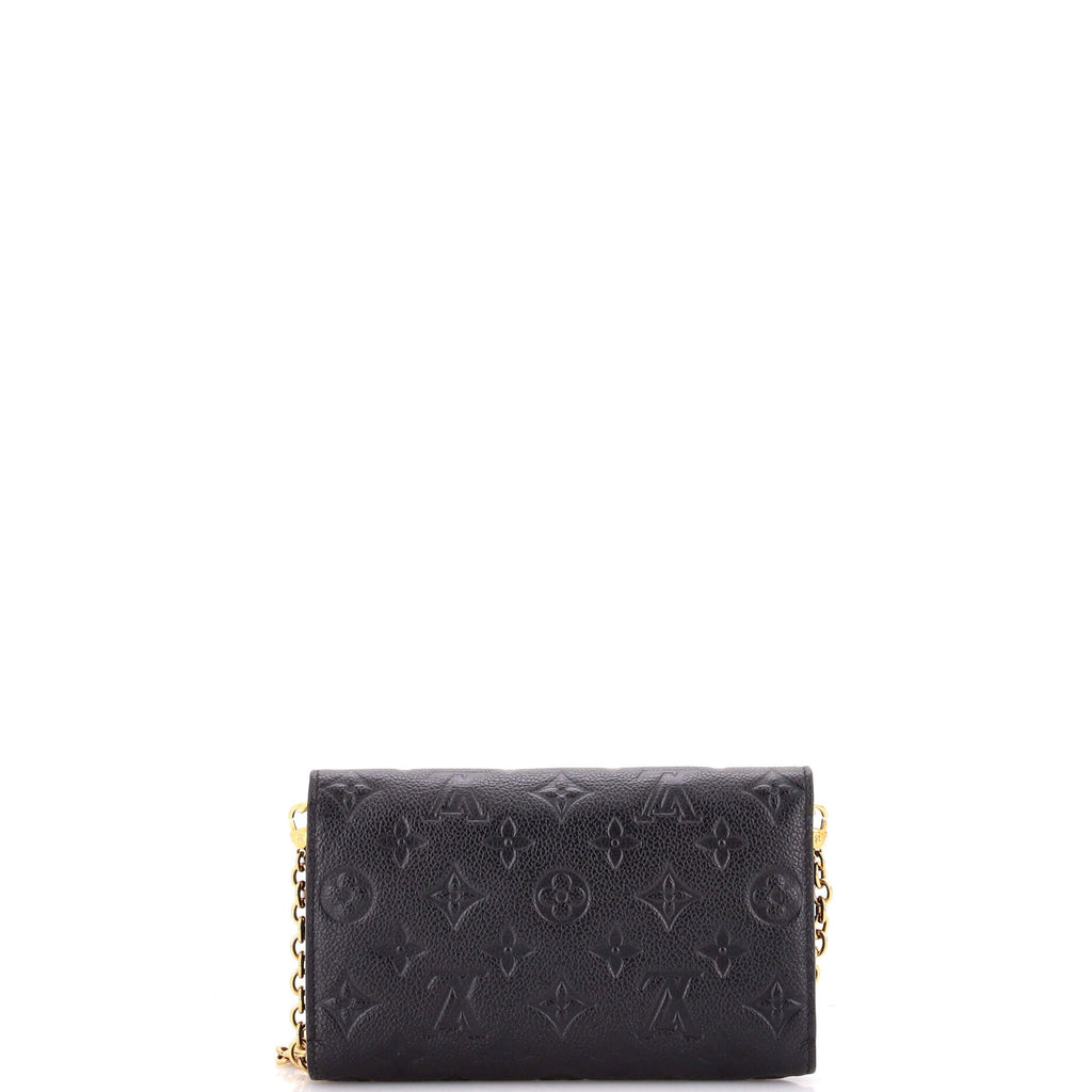 Vavin Chain Wallet Monogram Empreinte Leather