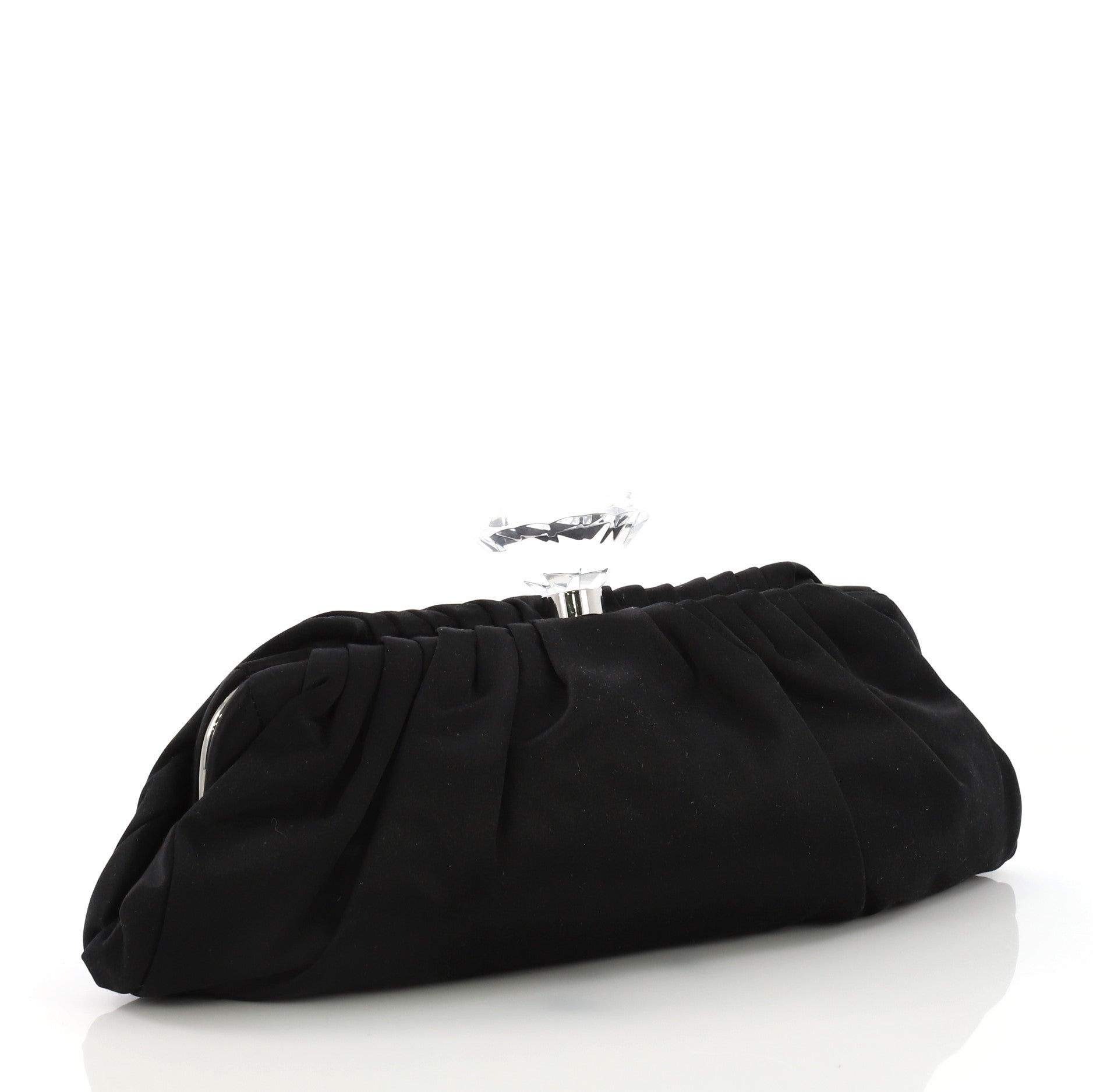 Diamond Clutch Satin