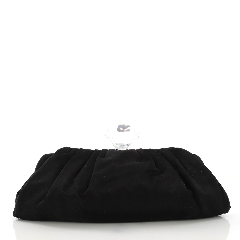 Diamond Clutch Satin