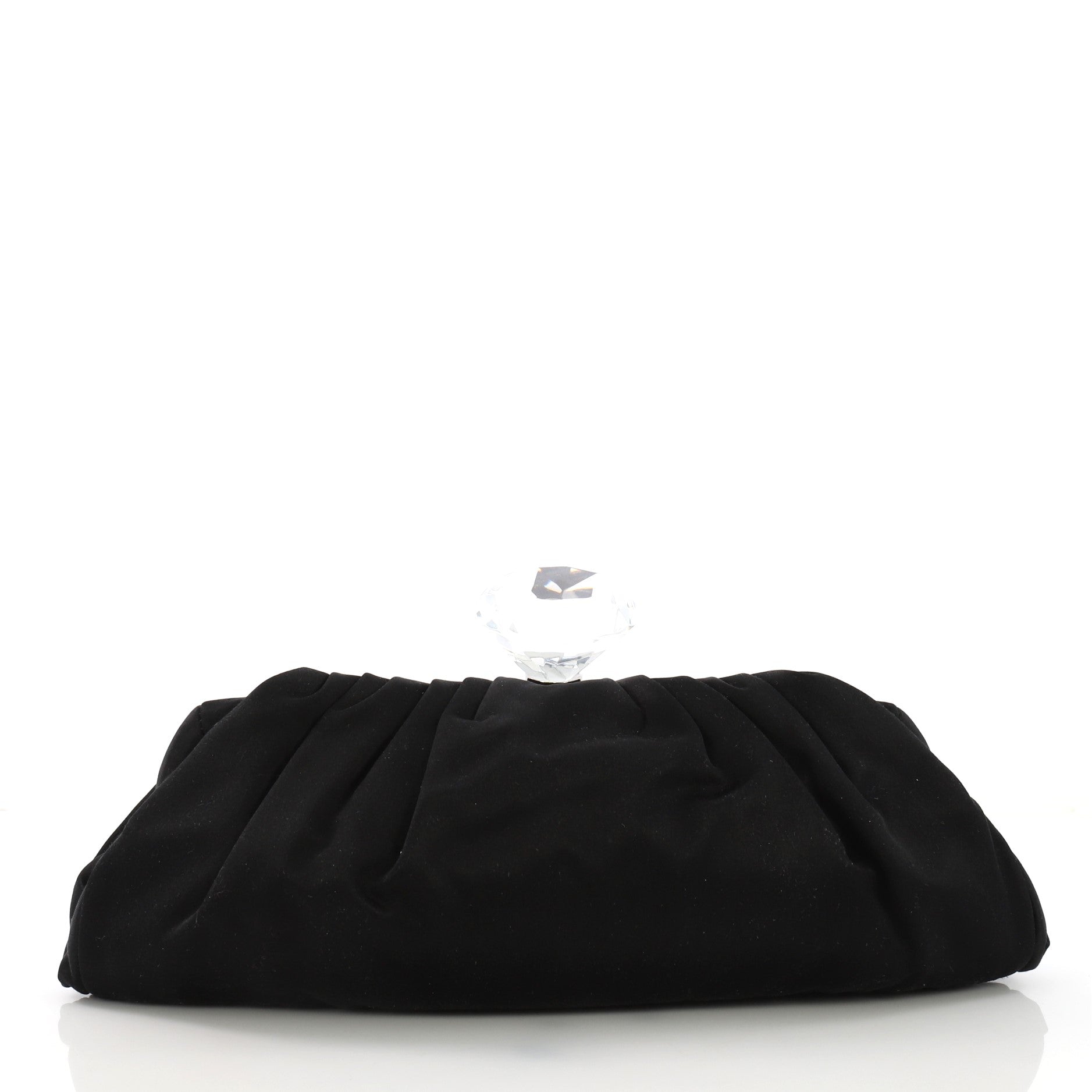 Diamond Clutch Satin