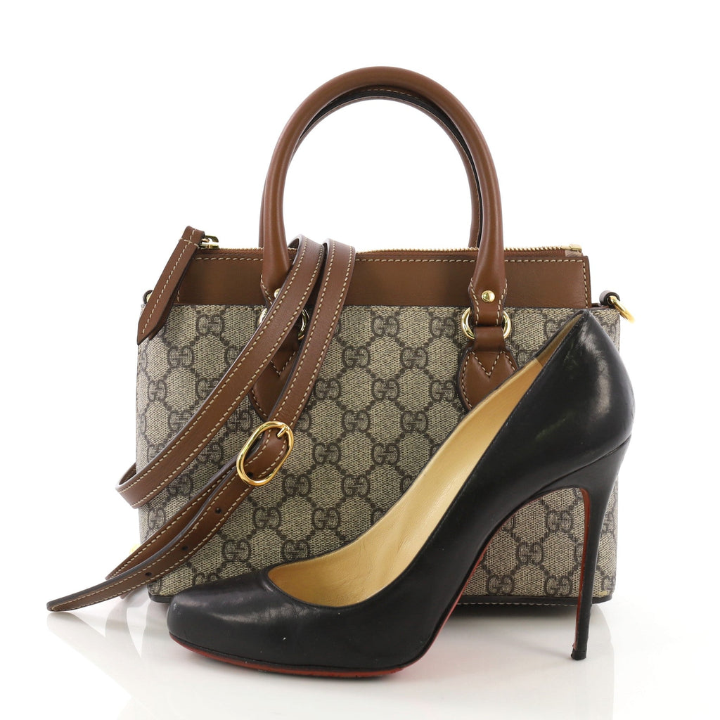 Linea A Convertible Tote GG Coated Canvas Mini