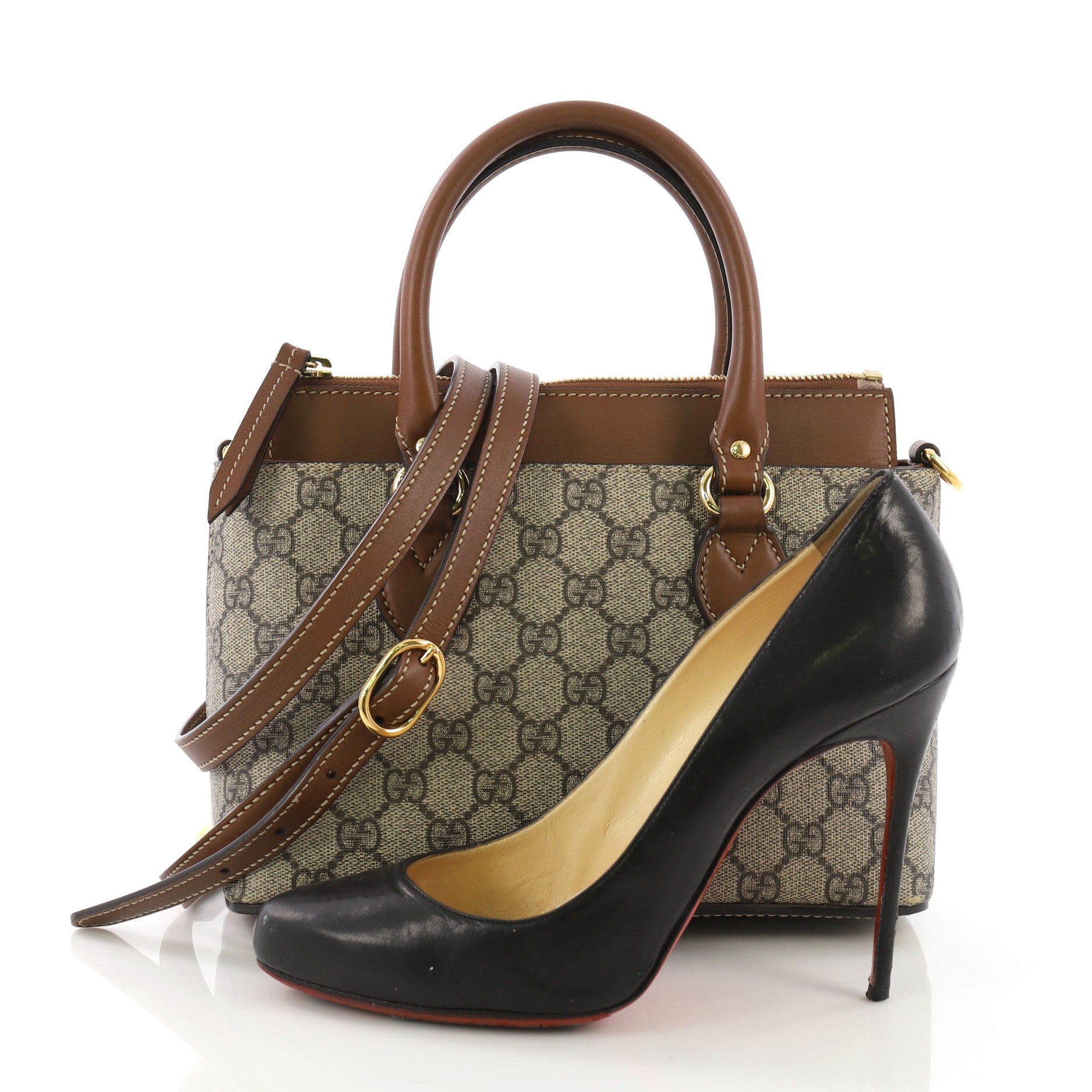 Linea A Convertible Tote GG Coated Canvas Mini