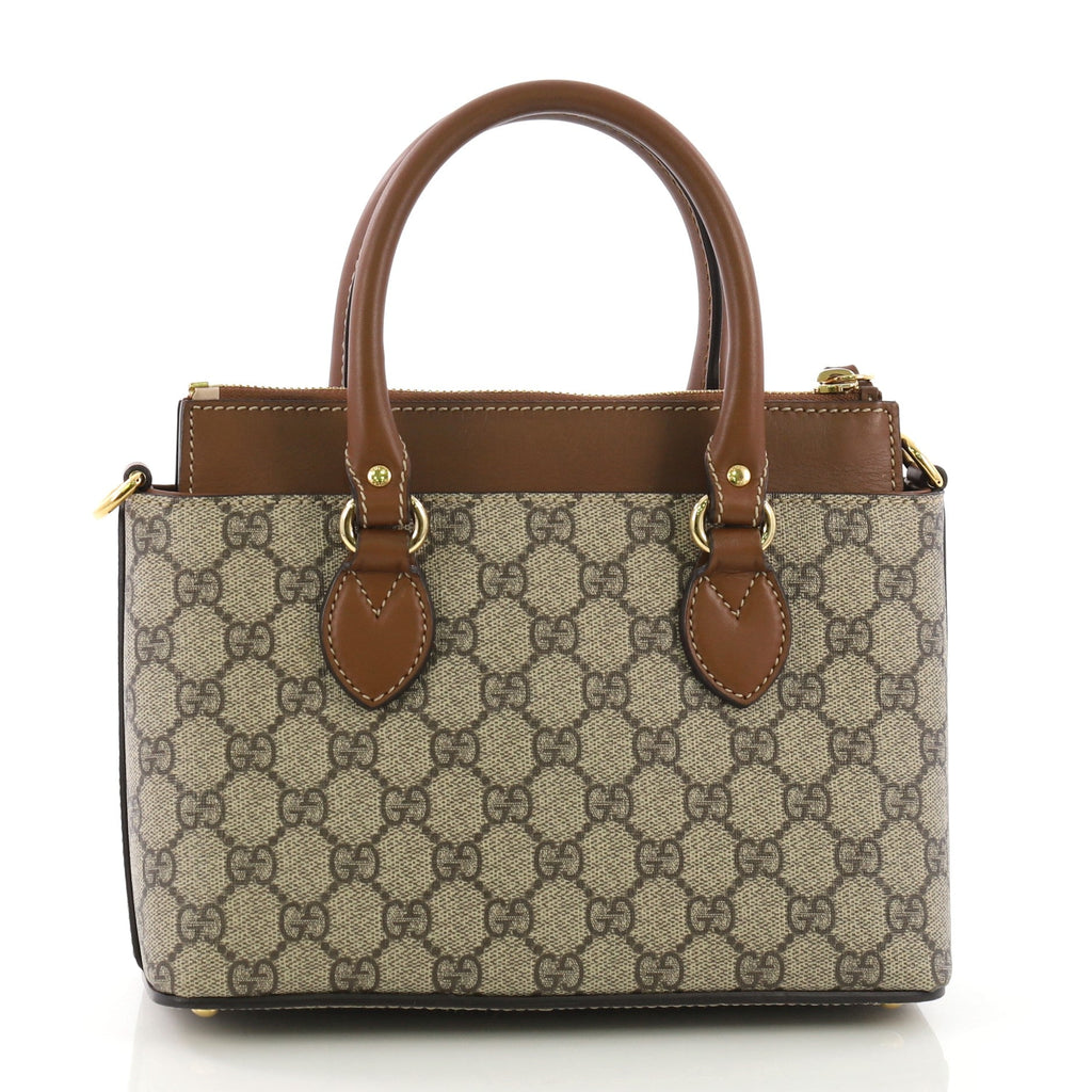 Linea A Convertible Tote GG Coated Canvas Mini