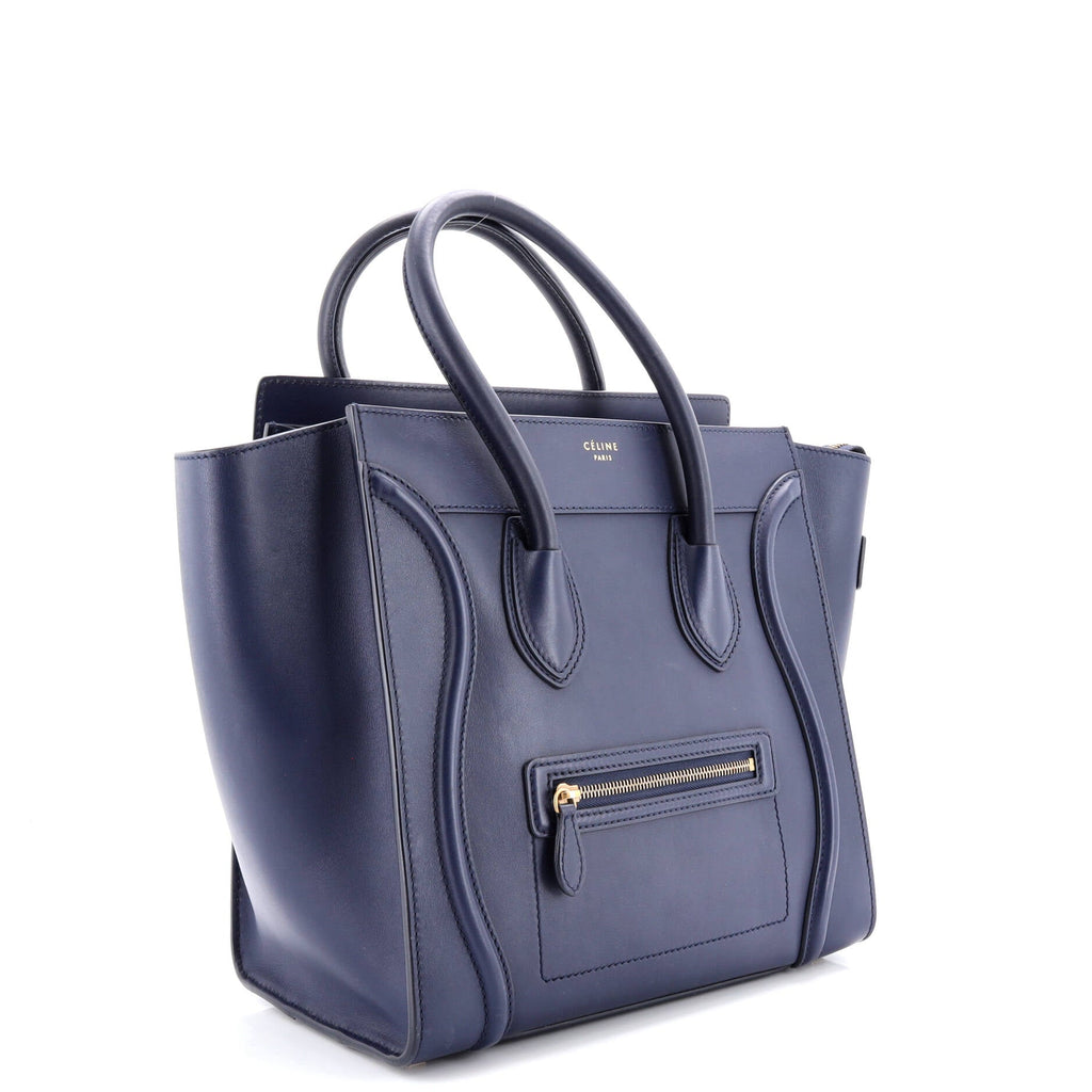 Luggage Bag Smooth Leather Mini