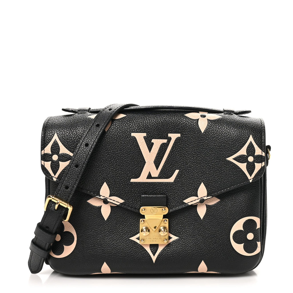 Empreinte Monogram Giant Pochette Metis Black Beige