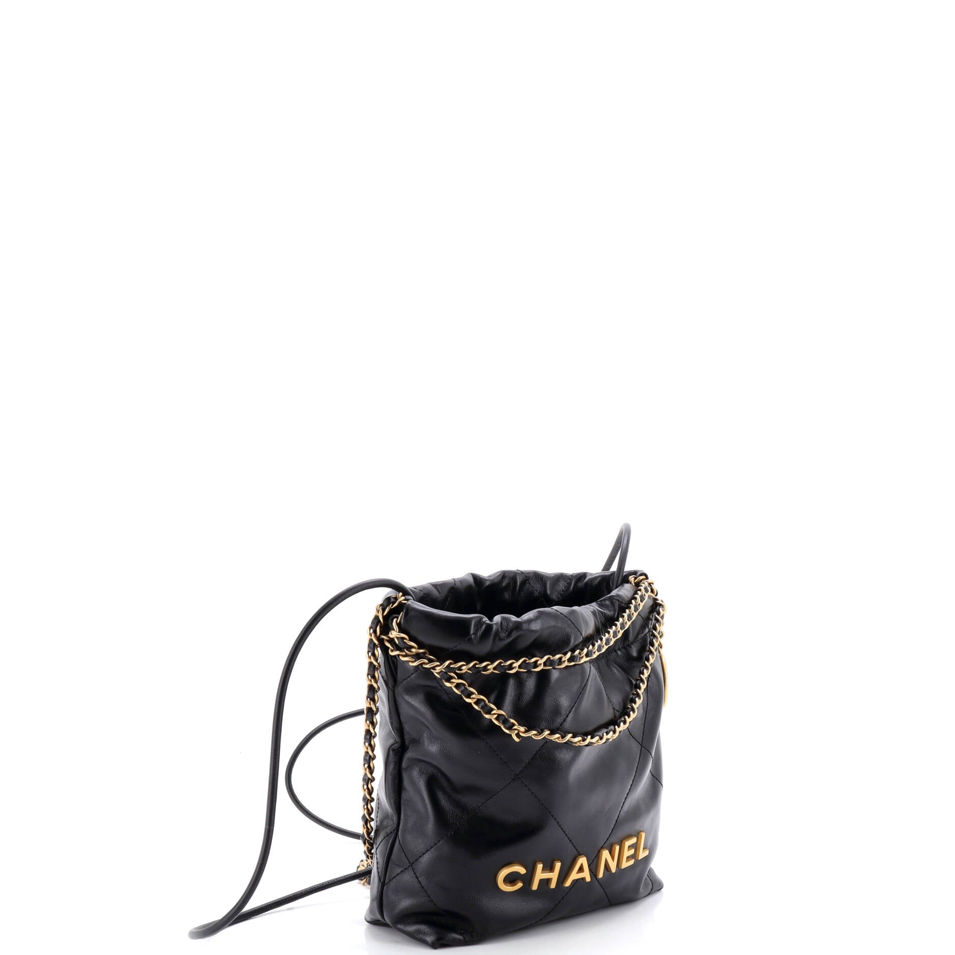 22 Chain Hobo Quilted Calfskin Mini