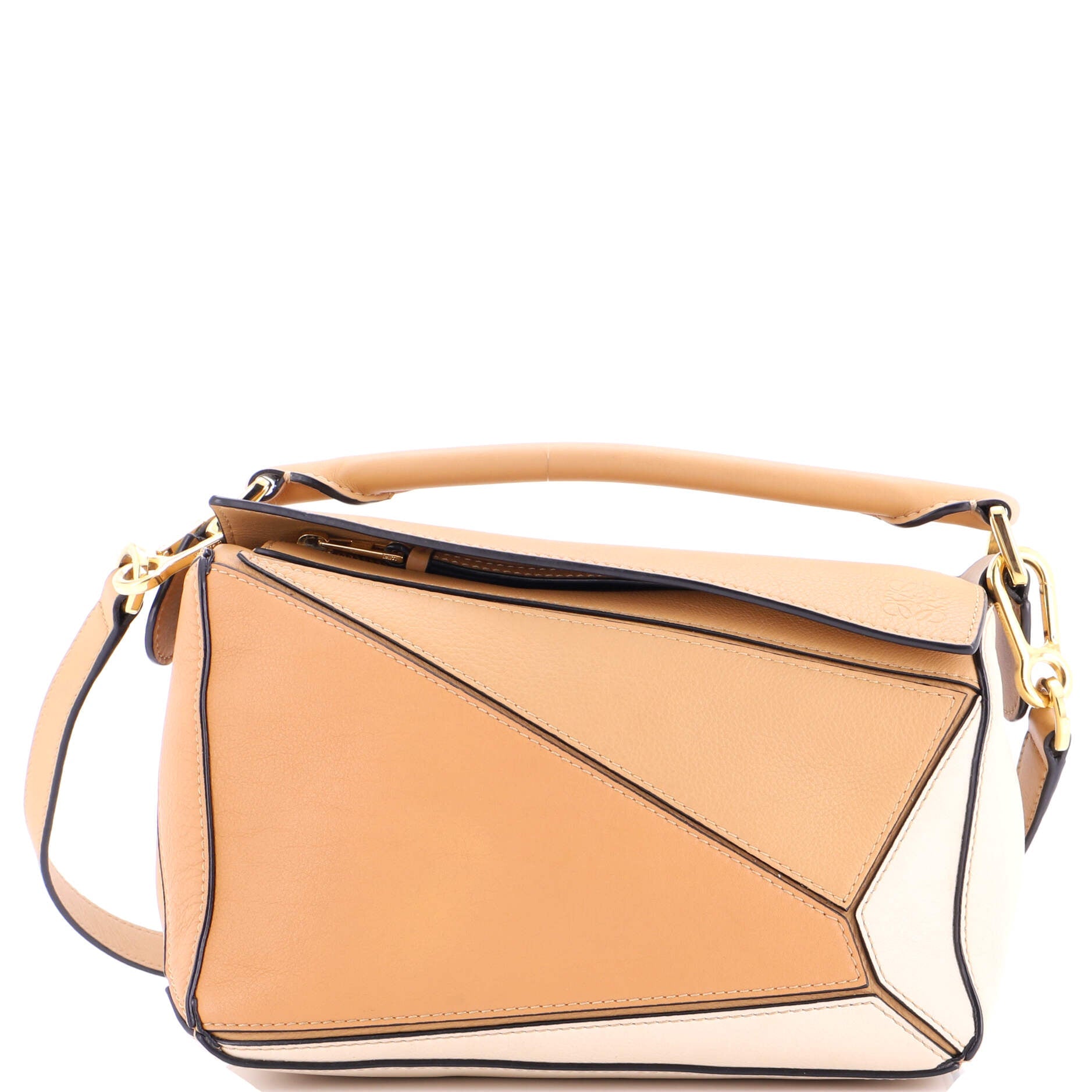 Puzzle Bag Leather Small