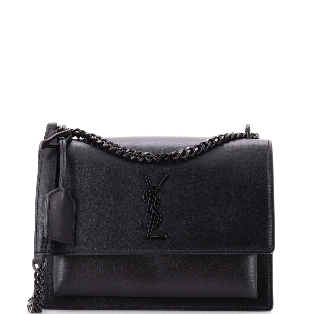 Sunset Crossbody Bag Leather Medium