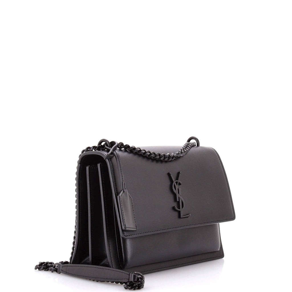 Sunset Crossbody Bag Leather Medium