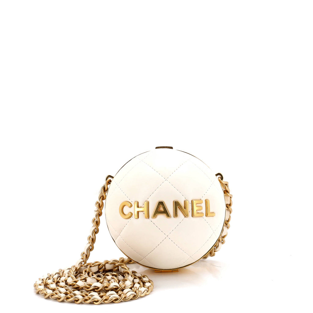 22 Sphere Minaudiere Quilted Lambskin