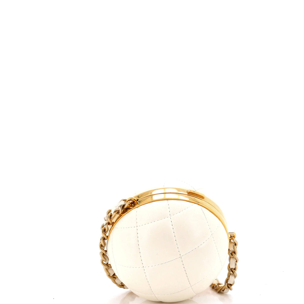22 Sphere Minaudiere Quilted Lambskin