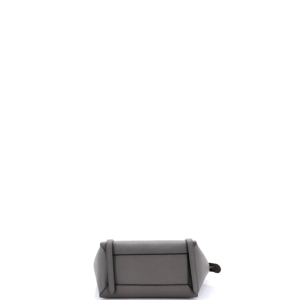 Belt Bag Textured Leather Nano