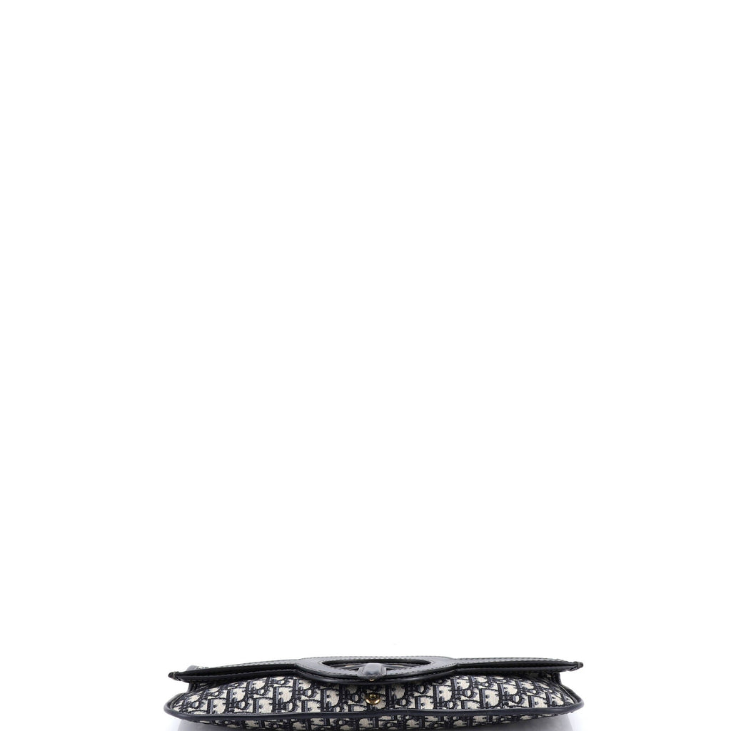 Fold Over Clutch Oblique Canvas