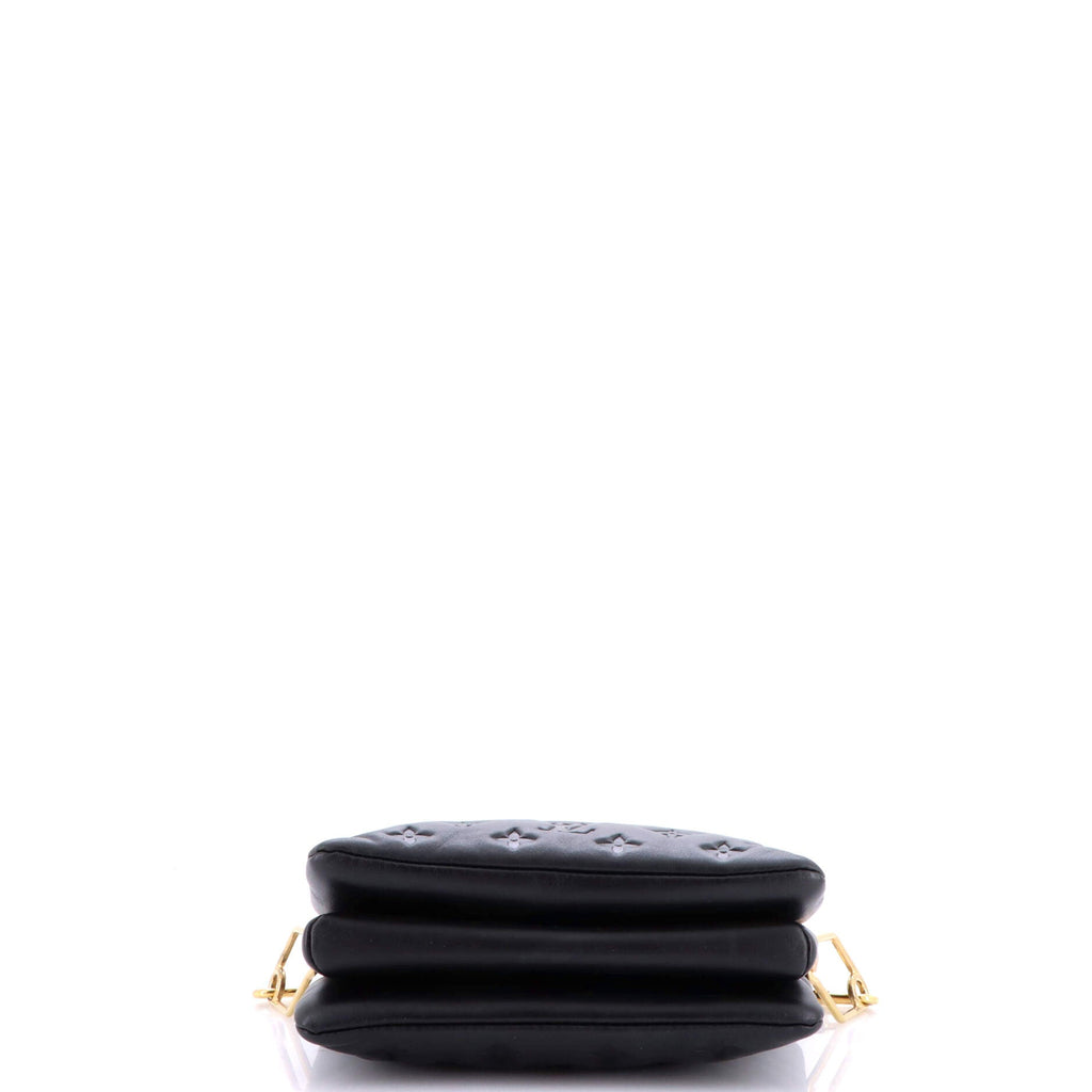 Coussin Bag Monogram Embossed Lambskin BB