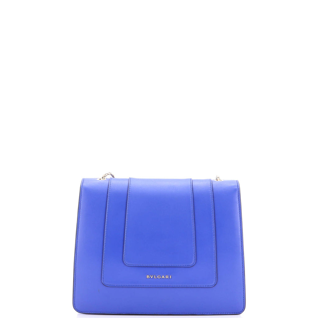 Serpenti Forever Square Shoulder Bag Leather Medium