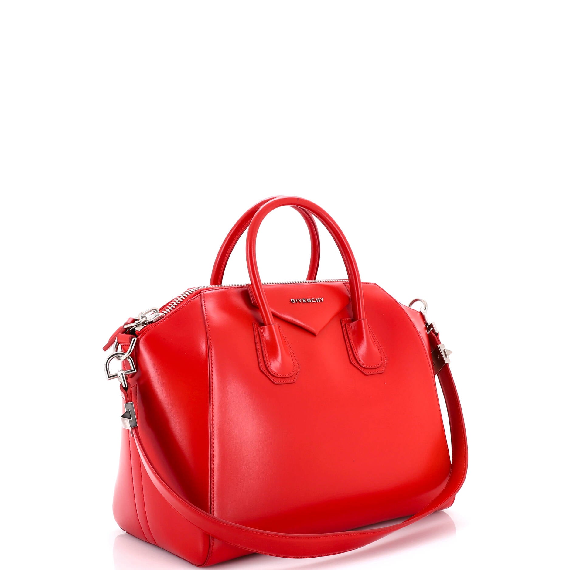 Antigona Bag Glazed Leather Medium