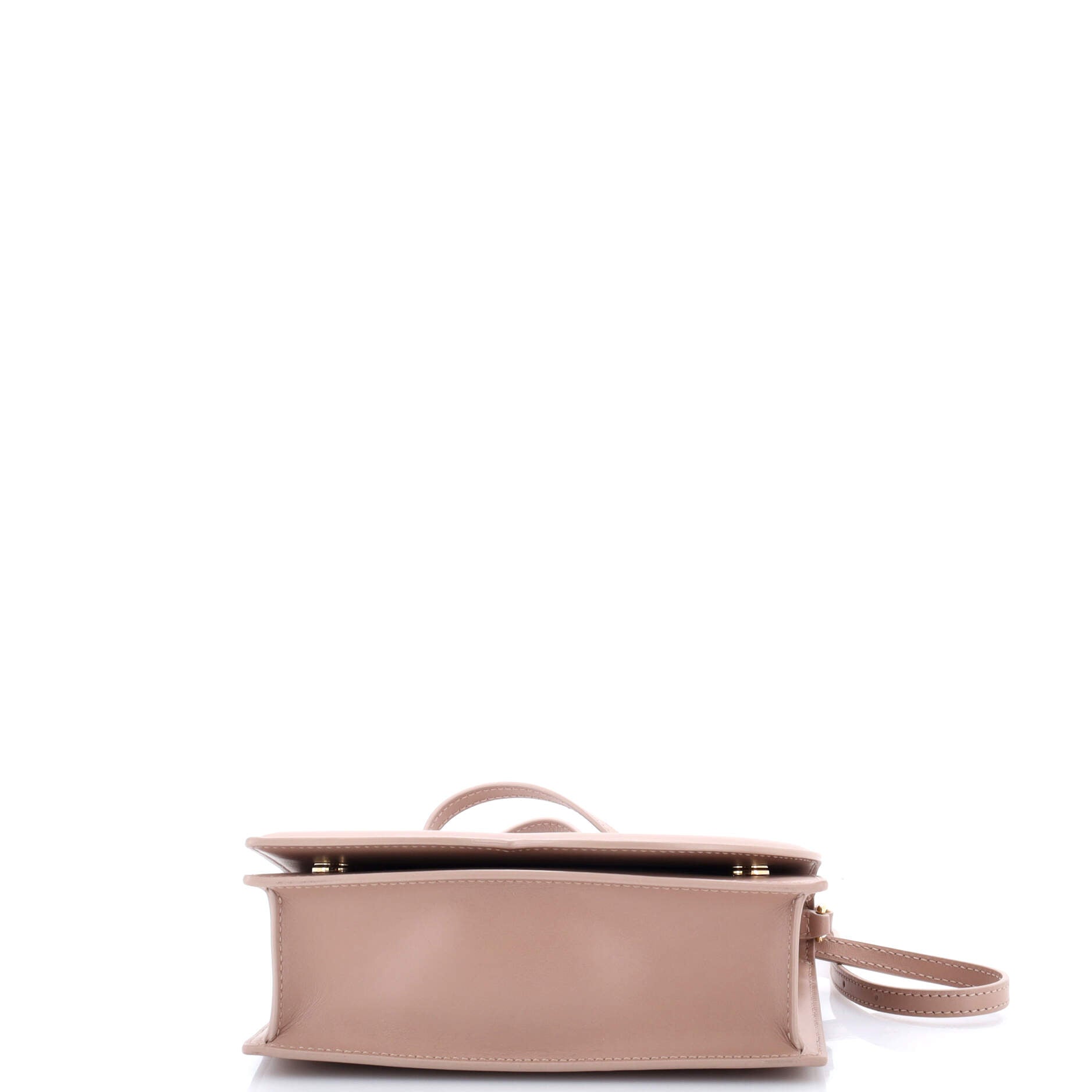 DG Logo Flap Shoulder Bag Leather Small