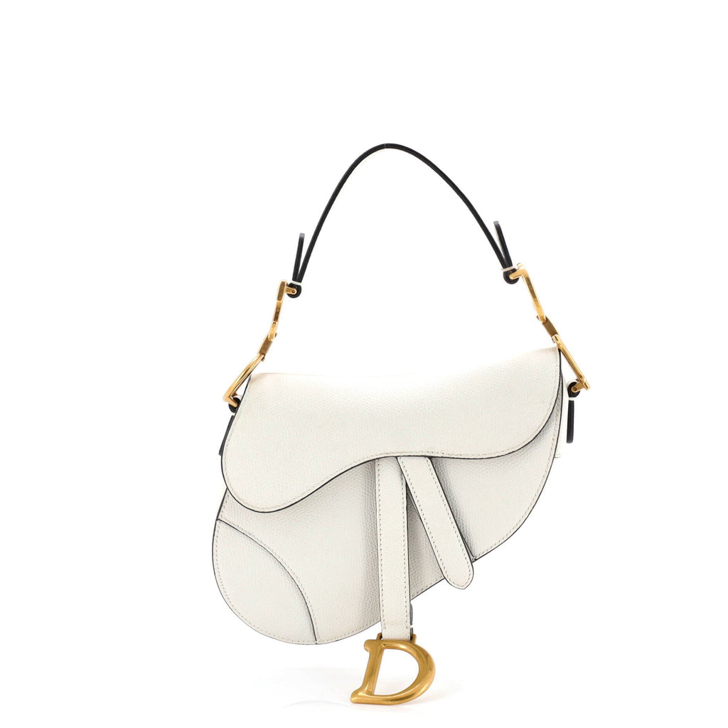 Saddle Handbag Leather Mini