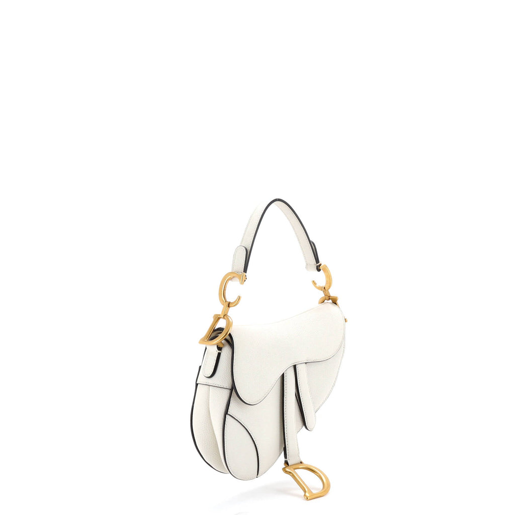 Saddle Handbag Leather Mini