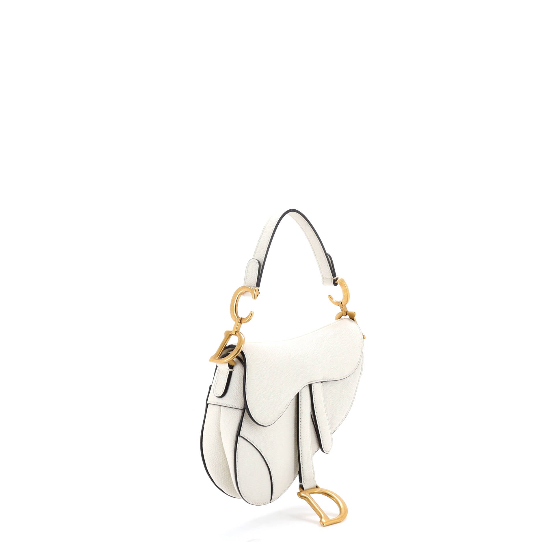 Saddle Handbag Leather Mini