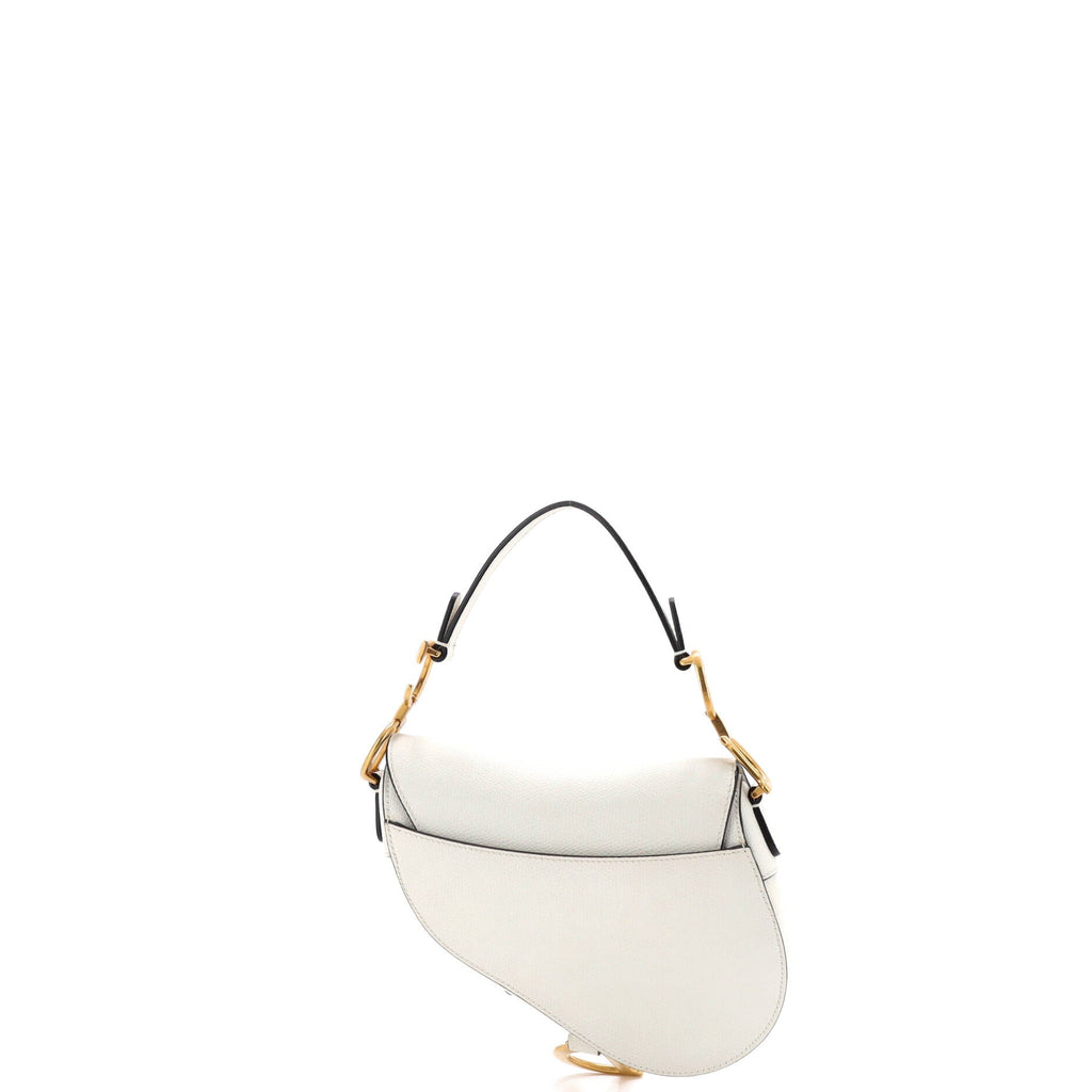 Saddle Handbag Leather Mini