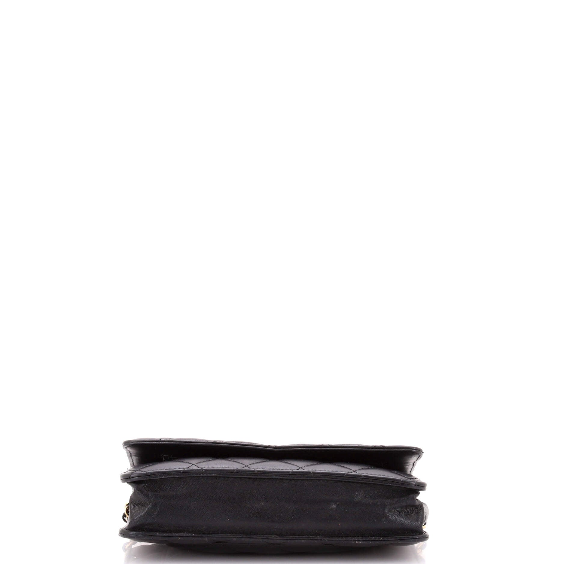 Wallet on Chain Quilted Lambskin