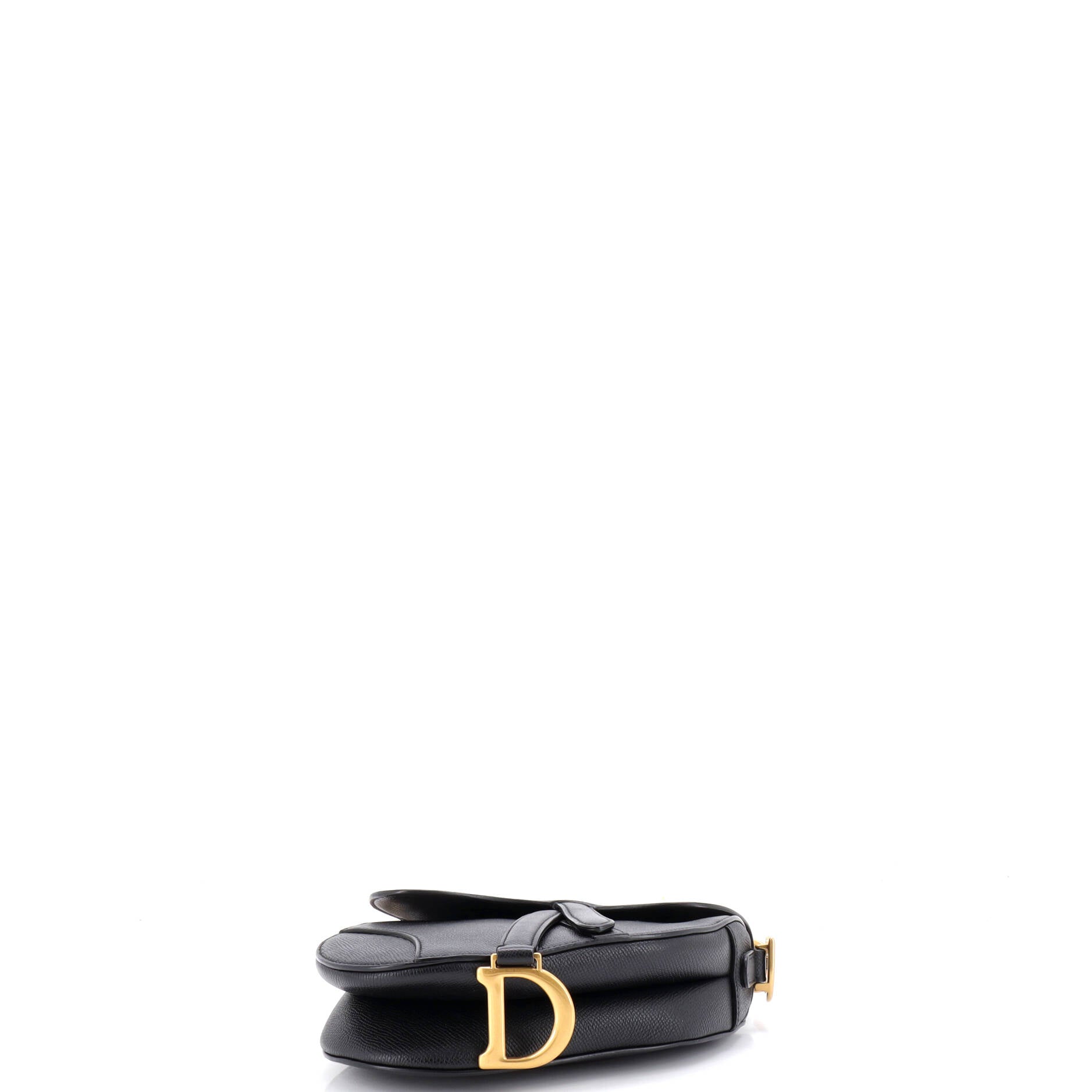 Saddle Handbag Leather Mini