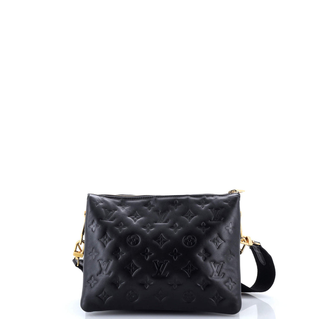 Coussin Bag Monogram Embossed Lambskin PM