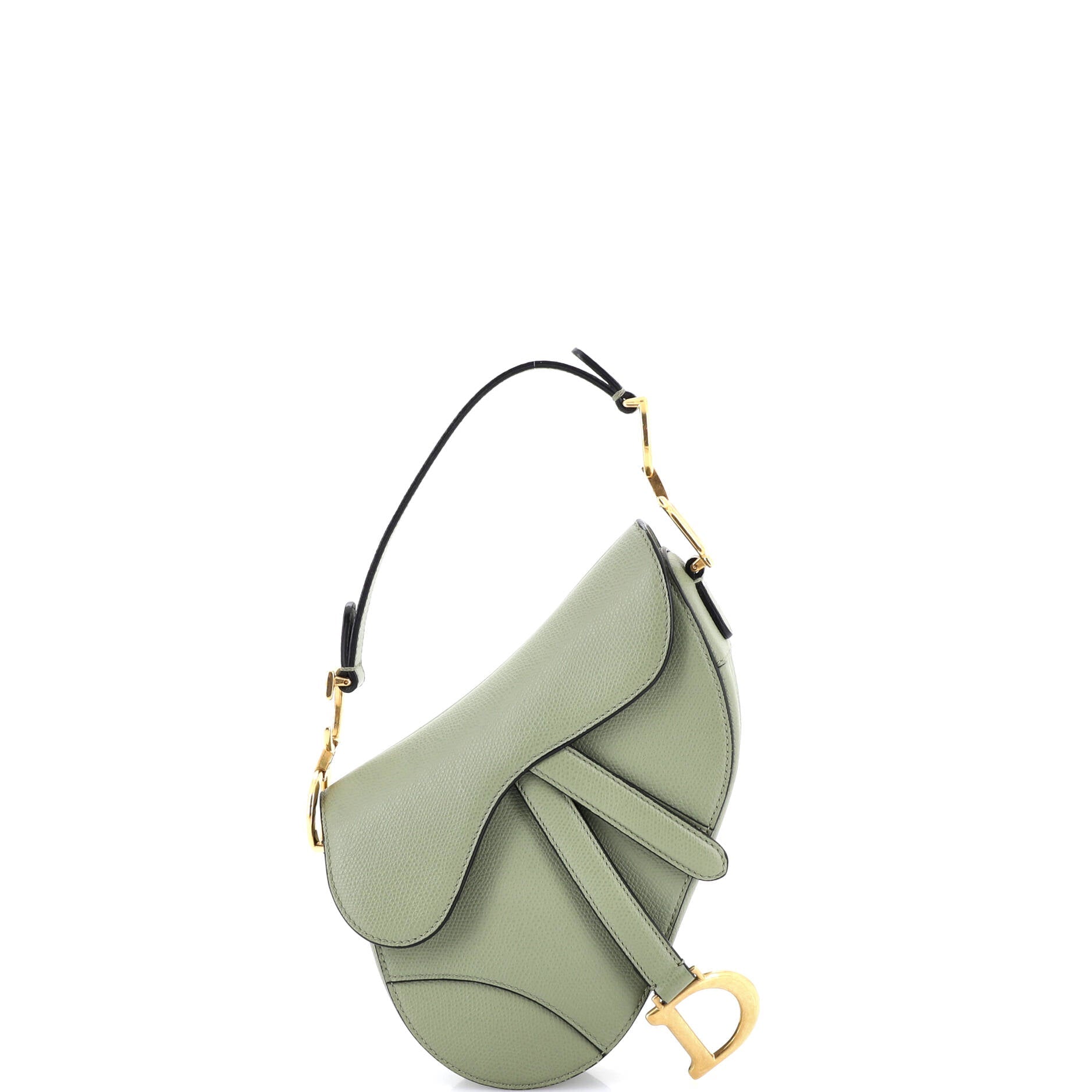 Saddle Handbag Leather Mini
