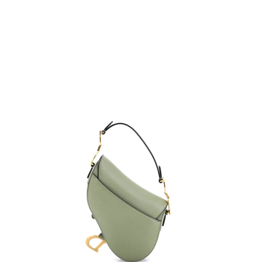 Saddle Handbag Leather Mini
